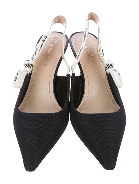 dior shoes slingback|fashionphile Dior sling backs.